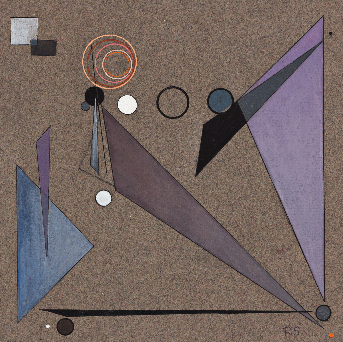 ROLPH SCARLETT (1889 - 1984, CANADIAN/AMERICAN) Open Space.